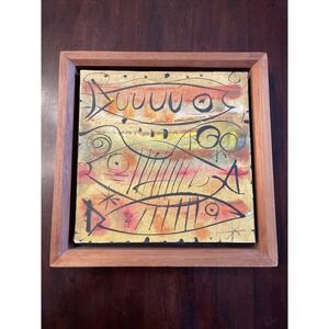 Original Painting Signed Heverton Crisóstomo Modern Abstract Ecology Art Brazil